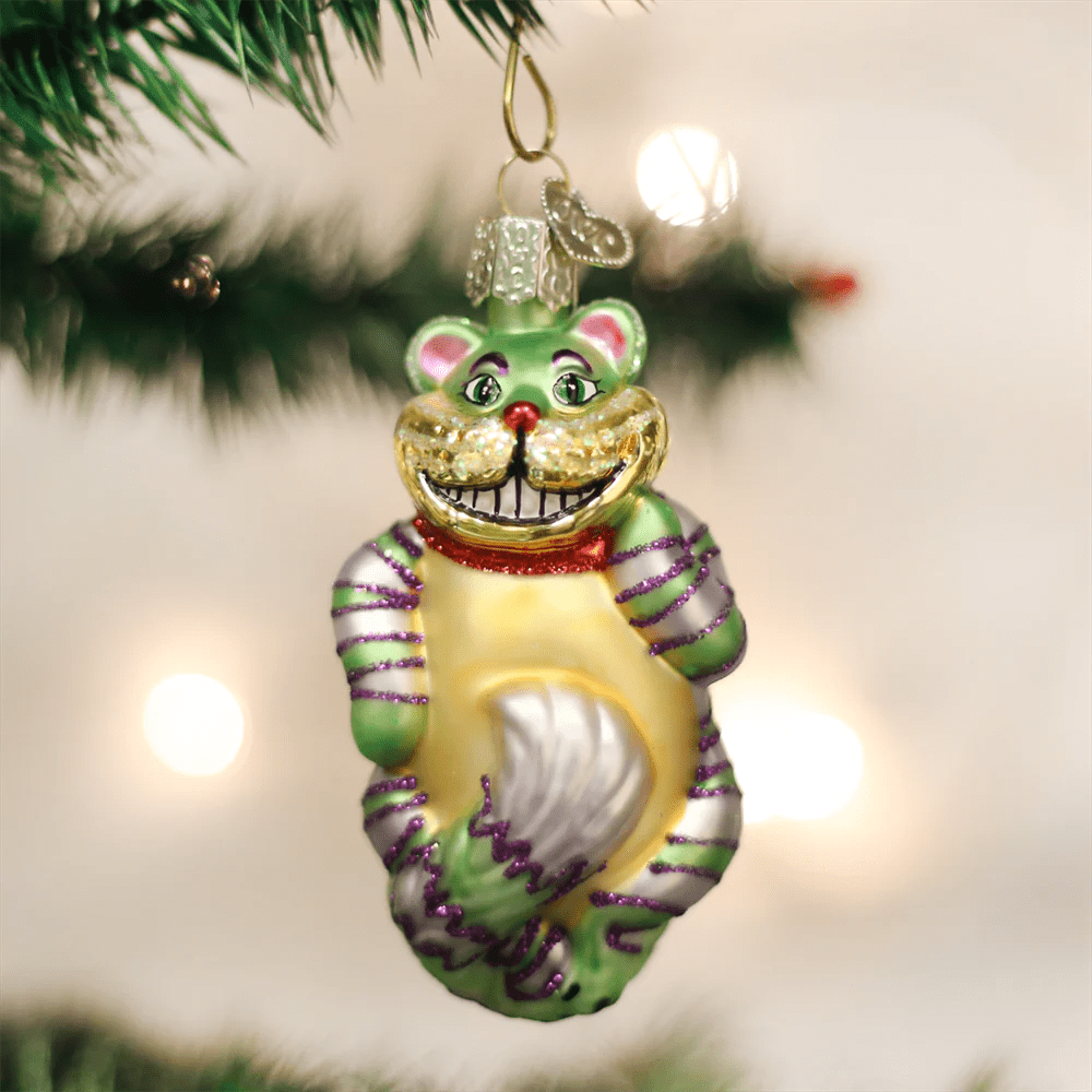 Alice in wonderland christmas ornament