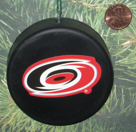 Carolina hurricanes christmas ornament